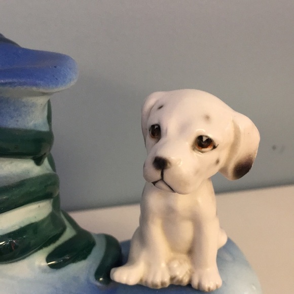 VINTAGE Lipper and Mann 101 Dalmatians Old Shoe Bank- BLUE - Picture 12 of 12